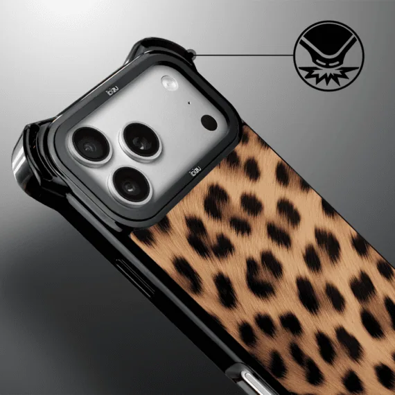 Etui do iPhone 17 Pro Max, Ibizu DropGuard Ultra z MagSafe, Zew Natury, Pantera (1)