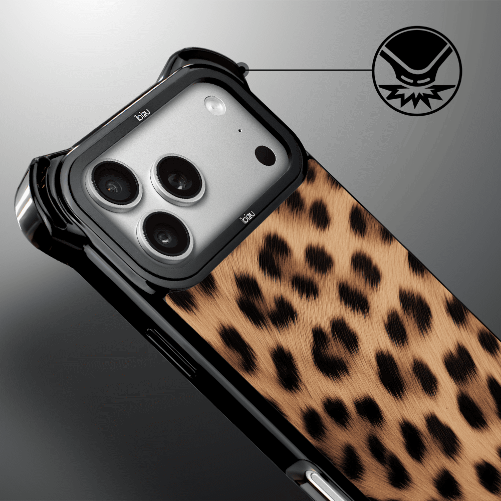 Etui do iPhone 17 Pro Max, Ibizu DropGuard Ultra z MagSafe, Zew Natury, Pantera (1)