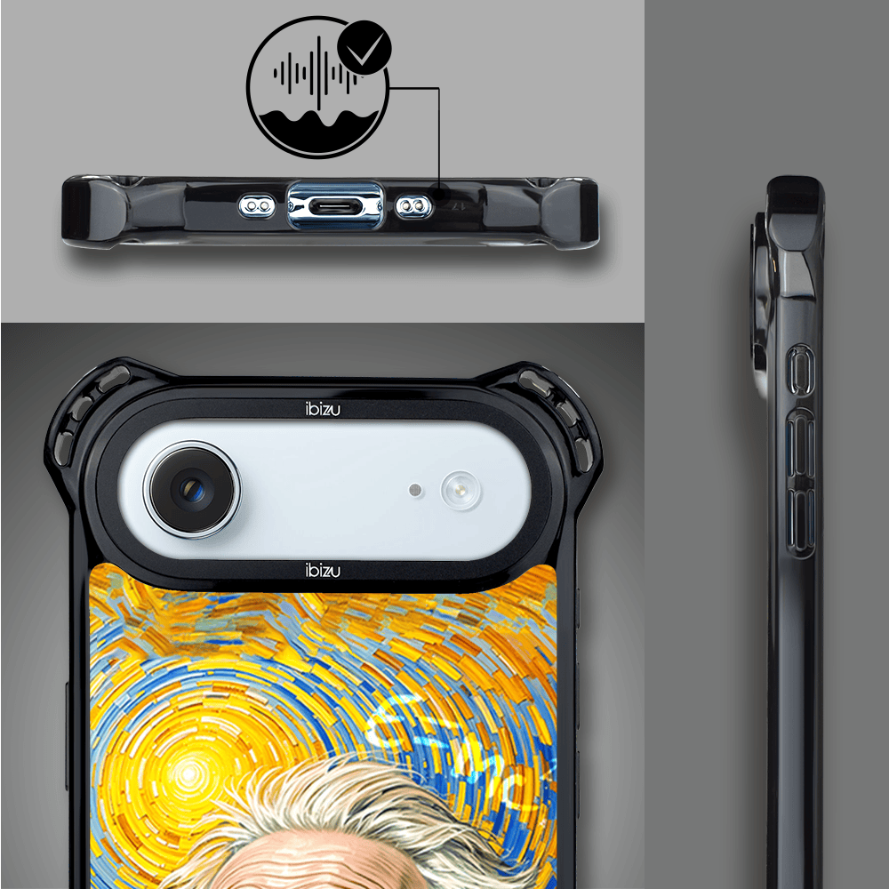 Etui do iPhone Air IBIZU DropGuard Ultra z MagSafe, Einstein1