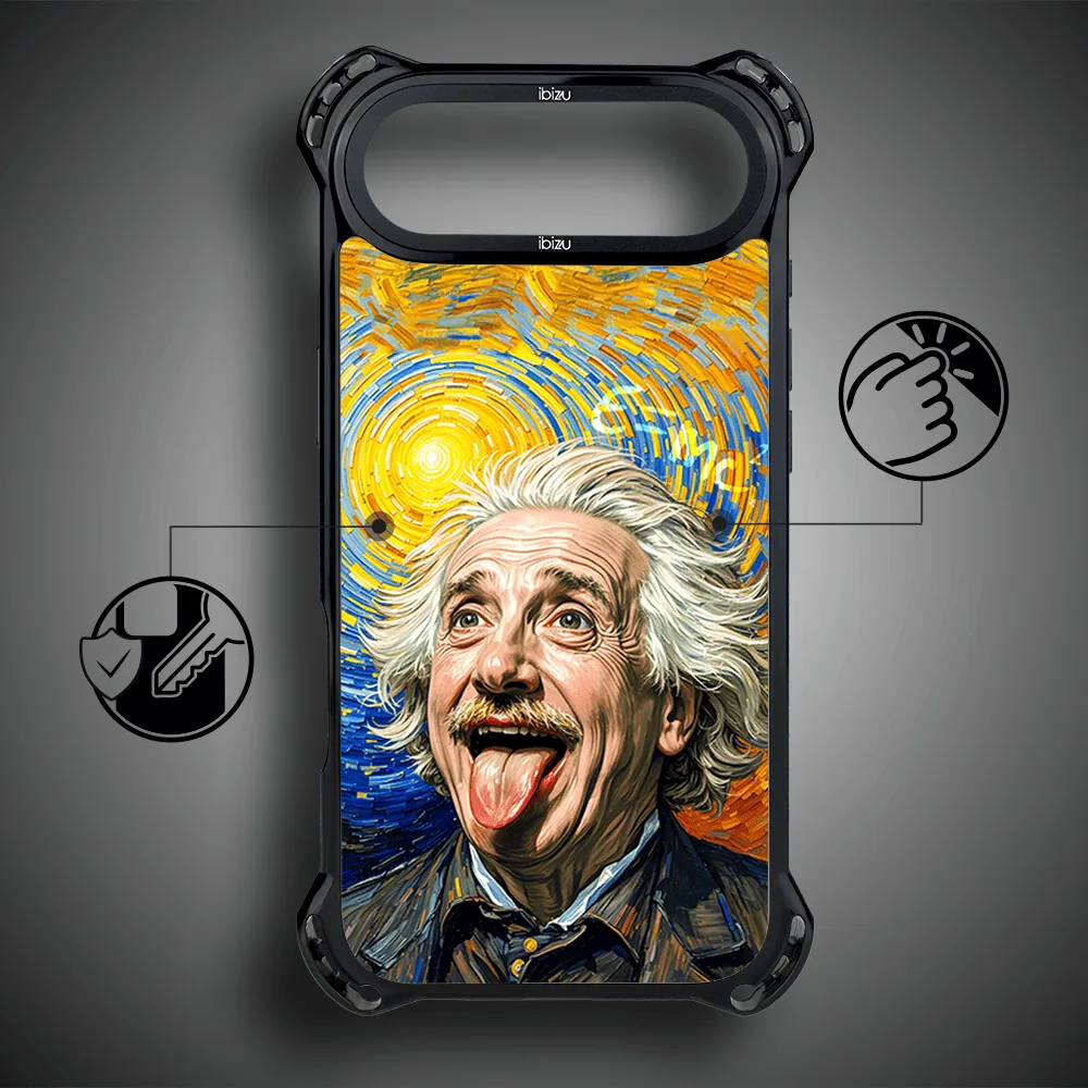 Etui do iPhone Air IBIZU DropGuard Ultra z MagSafe, Einstein5