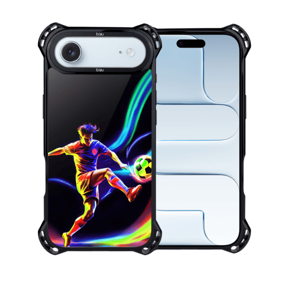 Etui do iPhone Air IBIZU DropGuard Ultra z MagSafe, #ElectroMove, W rytmie piłki nożnej (4)