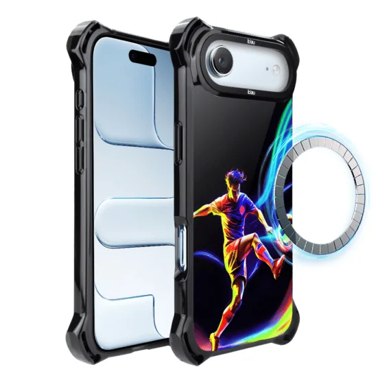 Etui do iPhone Air IBIZU DropGuard Ultra z MagSafe, #ElectroMove, W rytmie piłki nożnej (5)