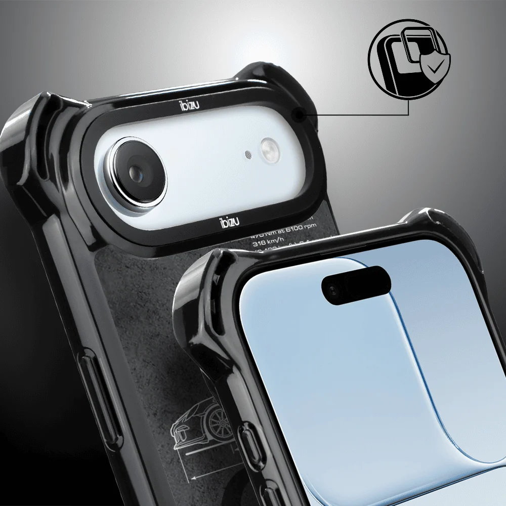Etui do iPhone Air, Ibizu DropGuard Ultra z MagSafe, TechDrive, 911 GT3 RS (1)