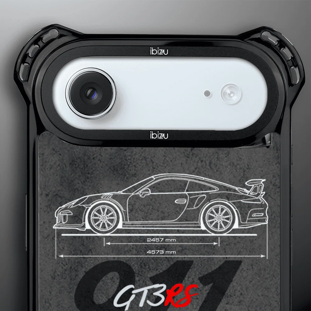 Etui do iPhone Air, Ibizu DropGuard Ultra z MagSafe, TechDrive, 911 GT3 RS (3)