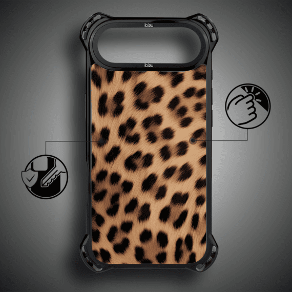 Etui do iPhone Air, Ibizu DropGuard Ultra z MagSafe, Zew Natury, Pantera (2)