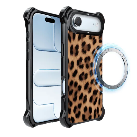 Etui do iPhone Air, Ibizu DropGuard Ultra z MagSafe, Zew Natury, Pantera (3)