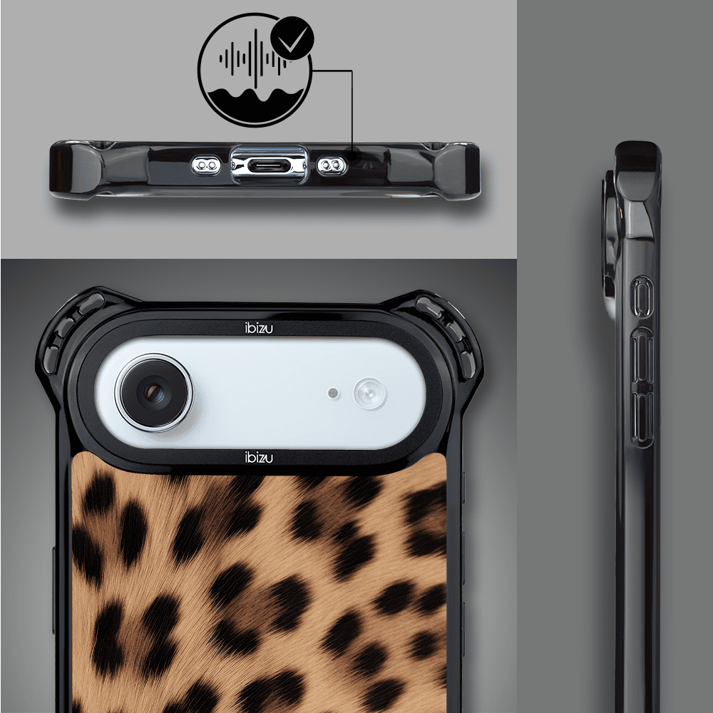 Etui do iPhone Air, Ibizu DropGuard Ultra z MagSafe, Zew Natury, Pantera (6)