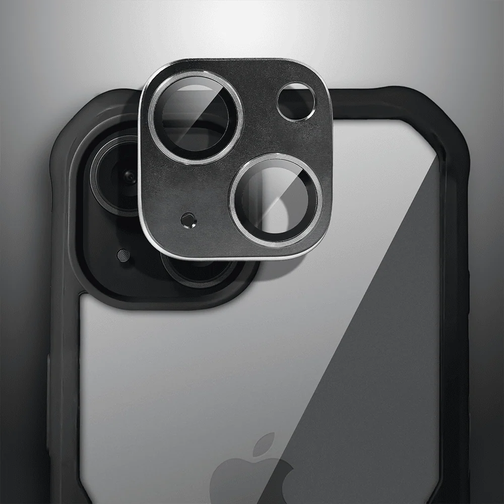 Ochronne etui 360° do iPhone 15, przód i tył, z ochroną anti-shock i MagSafe, czarne (2)