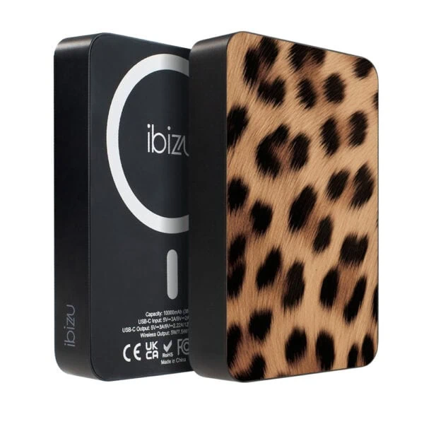 Powerbank IBIZU MagPower 10k do iPhone z MagSafe, solidny, aluminiowy, 10 000 mAh, Pantera Obszar kompozycji 1