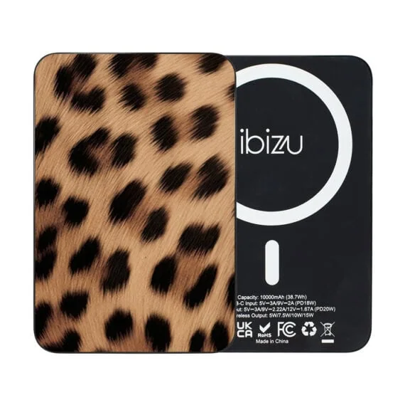 Powerbank IBIZU MagPower 10k do iPhone z MagSafe, solidny, aluminiowy, 10 000 mAh, Pantera Obszar kompozycji 2