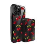 Zestaw IBIZU do iPhone 15 Pro: etui i powerbank, Midnight, Wiśniowa noc5