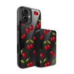 Zestaw IBIZU do iPhone 16:17: etui i powerbank, Midnight, Wiśniowa noc5