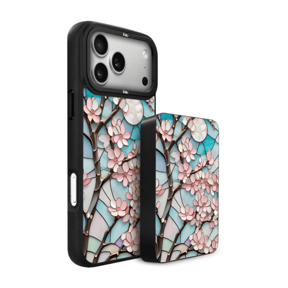 Zestaw IBIZU do iPhone 17 Pro Max: etui i powerbank, Barwy szkła, Księżycowa wiśnia5