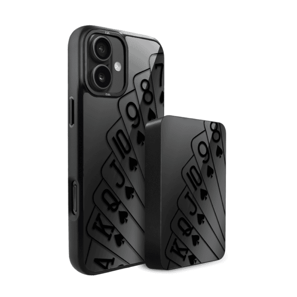 Zestaw IBIZU do iPhone 16: etui i powerbank, Midnight, Karty do gry