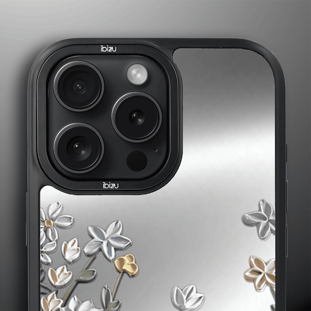 Etui do iPhone 14 Pro IBIZU DropGuard Matt z MagSafe, Relief Garden, Wiosenna łąka (1)