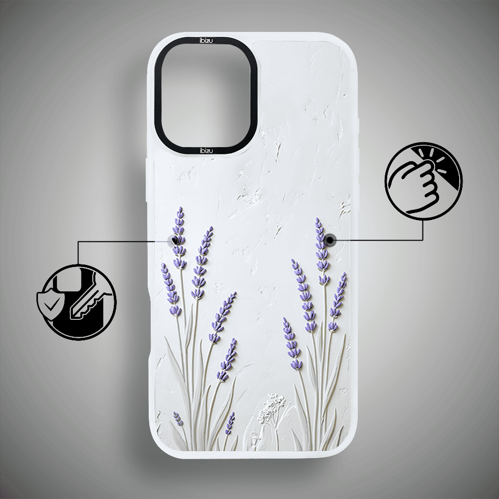 Etui-do-iPhone-16-IBIZU-DropGuard-Matt-z-MagSafe-Relief-Garden-Prowansalska-lawend-3