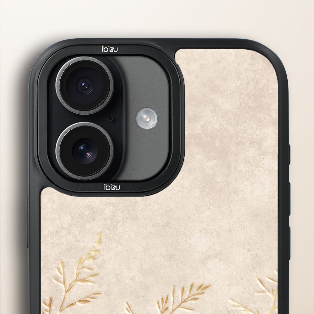 Etui do iPhone 17 IBIZU DropGuard Matt z MagSafe, Boho, Kłosy z piaskowca (6)