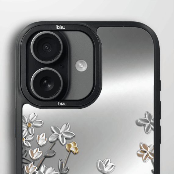 Etui do iPhone 17 IBIZU DropGuard Matt z MagSafe, Relief Garden, Wiosenna łąka (6)