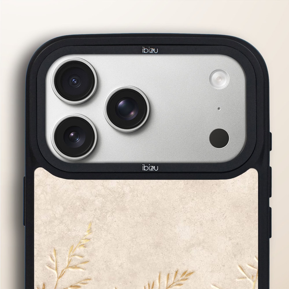 Etui do iPhone 17 Pro IBIZU DropGuard Matt z MagSafe, Boho, Kłosy z piaskowca (5)