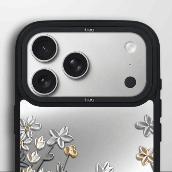 Etui do iPhone 17 Pro IBIZU DropGuard Matt z MagSafe, Relief Garden, Wiosenna łąka (7)