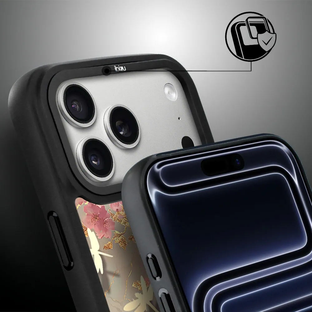 Etui do iPhone 17 Pro Max IBIZU DropGuard Matt z MagSafe, Azja, Taniec sakury (5)