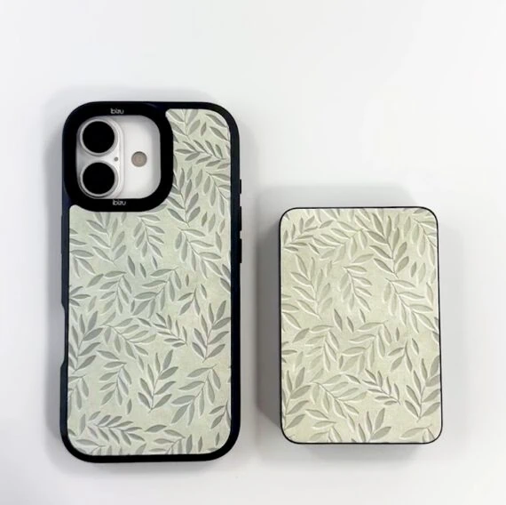 Etui i powerbank ślad oliwki - zdjęcie produktow
