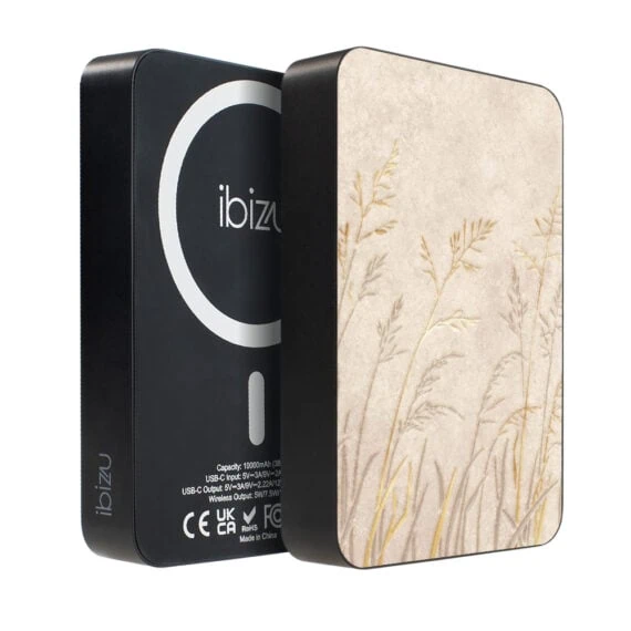 Powerbank IBIZU MagPower 10k do iPhone z MagSafe, solidny, aluminiowy, 10 000 mAh, Kłosy z piaskowca (2)