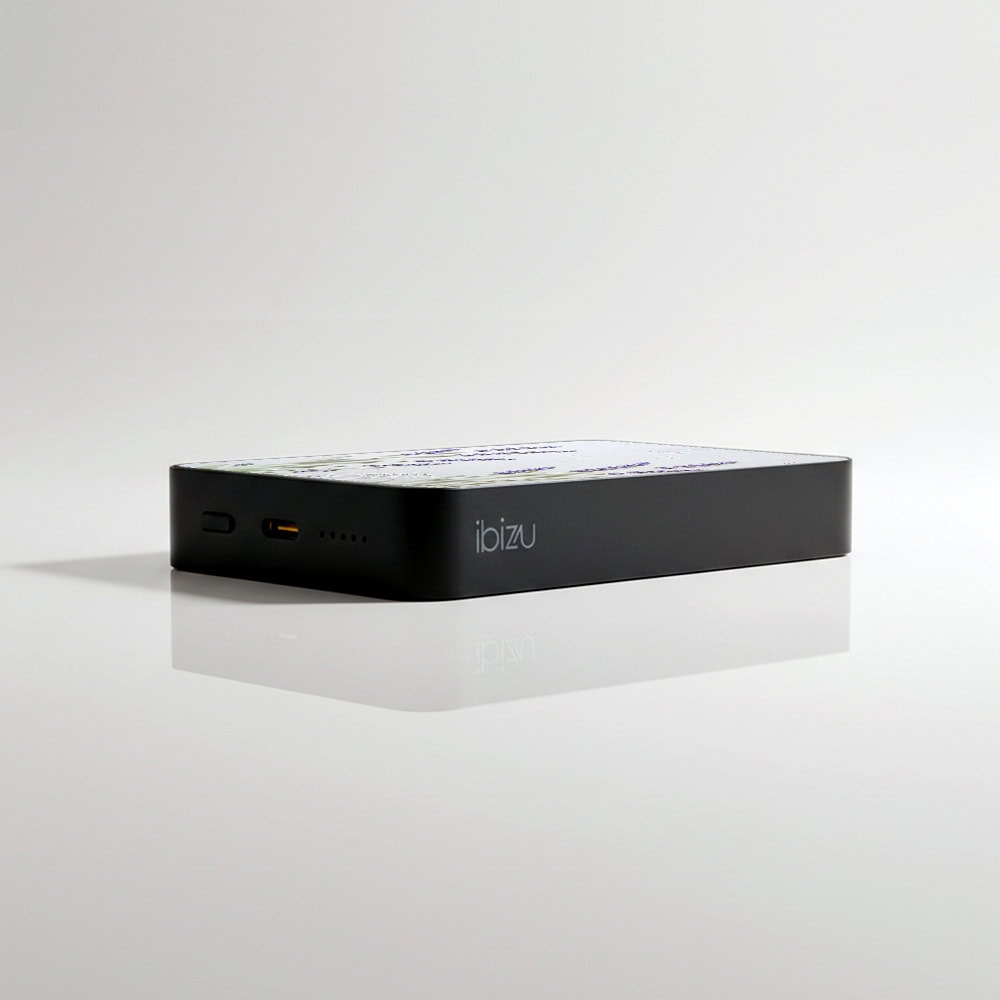 Powerbank IBIZU MagPower 10k do iPhone z MagSafe, solidny, aluminiowy, 10 000 mAh, Prowansalska lawenda (6)