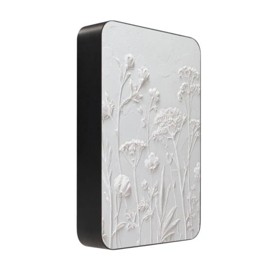 Powerbank IBIZU MagPower 10k do iPhone z MagSafe, solidny, aluminiowy, 10 000 mAh, Suszone kwiaty polne (1)