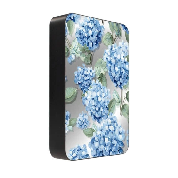 Powerbank IBIZU MagPower 10k do iPhone z MagSafe, solidny, aluminiowy, 10 000 mAh, Szafirowa hortensja (1)