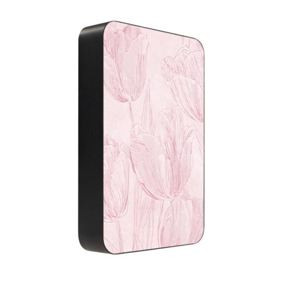 Powerbank IBIZU MagPower 10k do iPhone z MagSafe, solidny, aluminiowy, 10 000 mAh, Tulipanowy fresk (1)