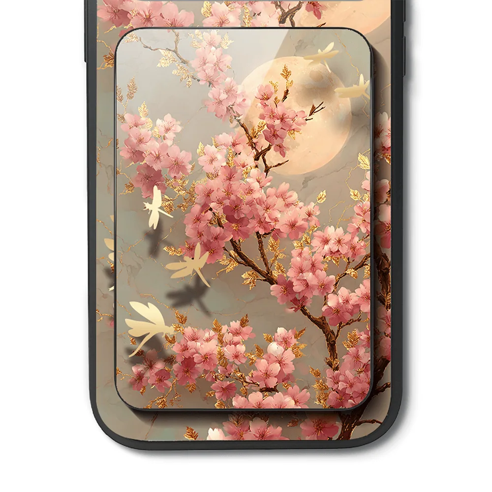 Zestaw IBIZU do iPhone 14 Pro Max etui i powerbank, Azja, Taniec sakury (3)