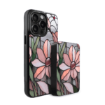 Zestaw IBIZU do iPhone 14 Pro Max etui i powerbank, Barwy szkła, Różowa magnolia (1)
