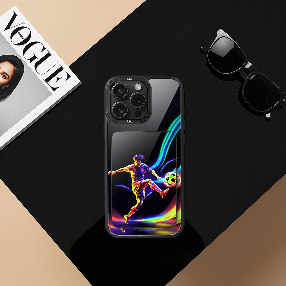 Zestaw IBIZU do iPhone 14 Pro Max etui i powerbank, #ElectroMove, W rytmie piłki nożnej (1)