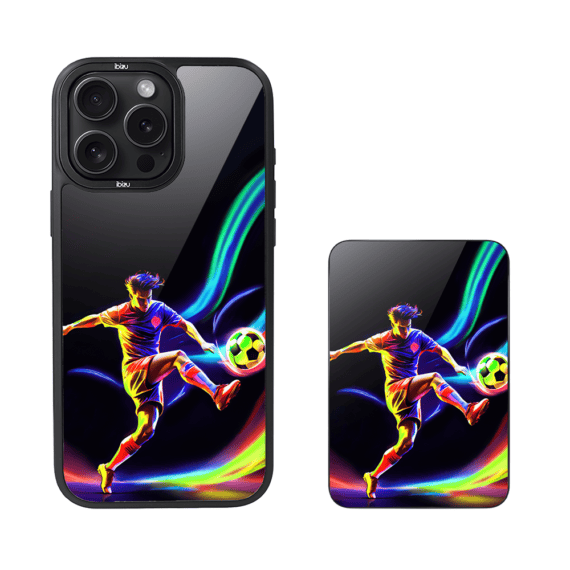 Zestaw IBIZU do iPhone 14 Pro Max etui i powerbank, #ElectroMove, W rytmie piłki nożnej (5)