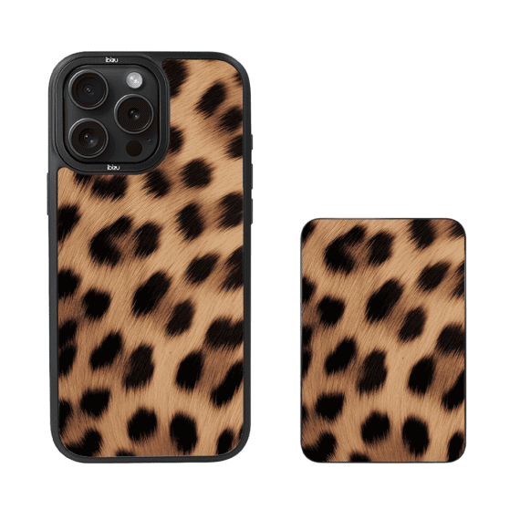 Zestaw IBIZU do iPhone 14 Pro Max etui i powerbank, Zew natury, Pantera (4)