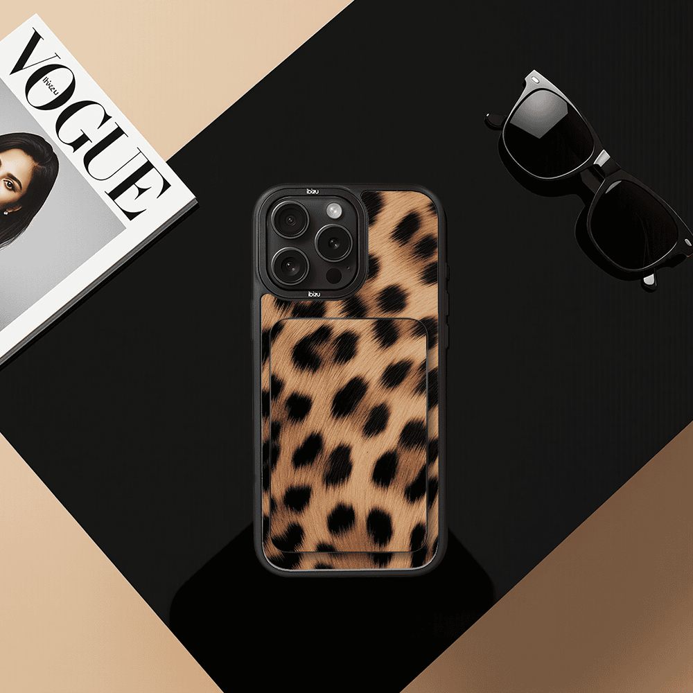 Zestaw IBIZU do iPhone 14 Pro Max etui i powerbank, Zew natury, Pantera (5)