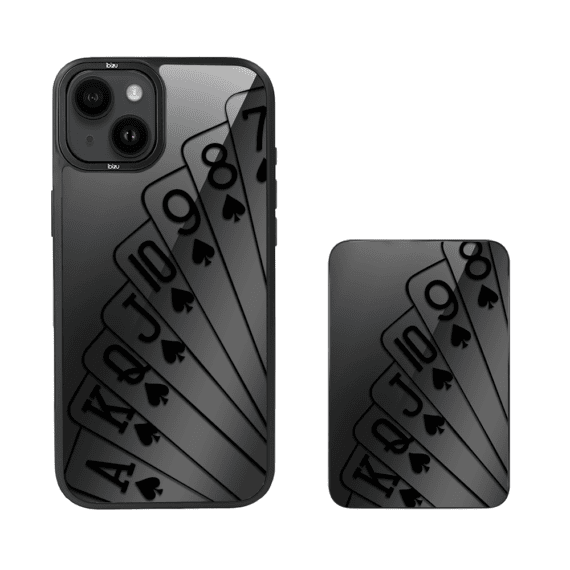 Zestaw IBIZU do iPhone 14 etui i powerbank, Midnight, Karty do gry (5)