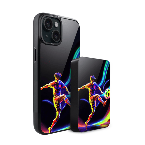 Zestaw IBIZU do iPhone 15 etui i powerbank, #ElectroMove, W rytmie piłki nożnej (1)