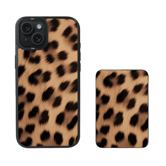 Zestaw IBIZU do iPhone 15 etui i powerbank, Zew natury, Pantera (4)