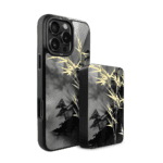 Zestaw IBIZU do iPhone 16 Pro etui i powerbank, Azja, Złoty bambus (2)