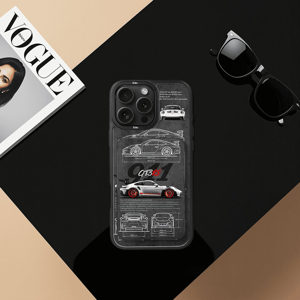 Zestaw IBIZU do iPhone 16 Pro etui i powerbank, TechDrive, 911 GT3 RS (5)