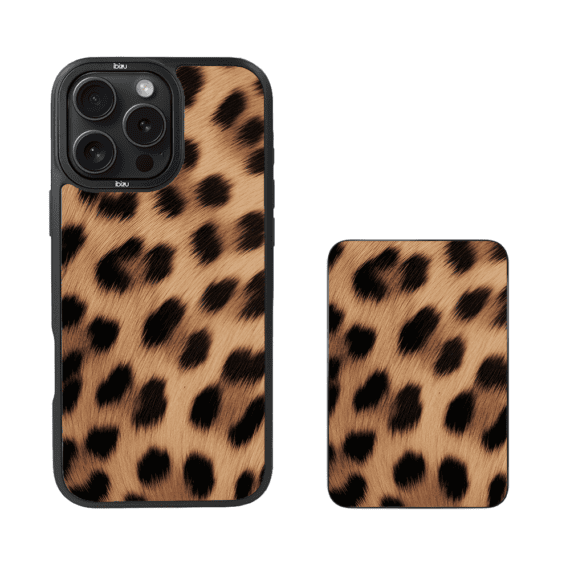 Zestaw IBIZU do iPhone 16 Pro etui i powerbank, Zew natury, Pantera (4)