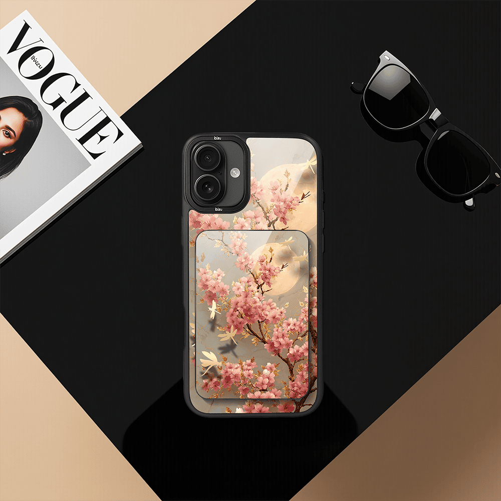 Zestaw IBIZU do iPhone 16 etui i powerbank, Azja, Taniec sakury (2)