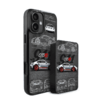 Zestaw IBIZU do iPhone 16 etui i powerbank, TechDrive, 911 GT3 RS (1)