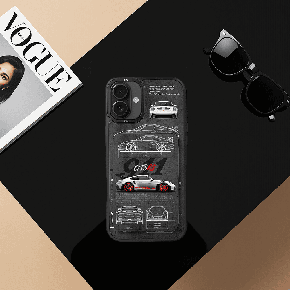 Zestaw IBIZU do iPhone 16 etui i powerbank, TechDrive, 911 GT3 RS (5)