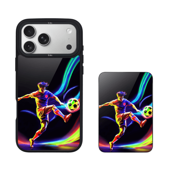 Zestaw IBIZU do iPhone 17 Pro etui i powerbank, #ElectroMove, W rytmie piłki nożnej (5)