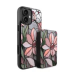 Zestaw IBIZU do iPhone 17 etui i powerbank, Barwy szkła, Różowa magnolia (5)