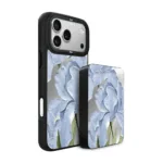 Zestaw-IBIZU-do-iPhone-17-etui-i-powerbank-Relief-Garden-Blekitny-irys4