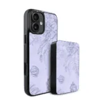Zestaw IBIZU do iPhone 17 etui i powerbank, Relief Garden, Kwiatowa płaskorzeźba (1)